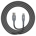 Дата кабель USB 2.0 AM to USB-C 1.0m Magnetic 3A black Armorstandart (ARM75514)