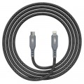 Дата кабель USB-C to Lightning 1.0m Magnetic 27W black Armorstandart (ARM75512)