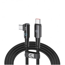Дата кабель USB-C to USB-C 1.2m 90-degree 100W black Armorstandart (ARM75870)