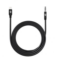 Кабель мультимедійний Lightning to 3.5mm M 1.0m black Armorstandart (ARM76889)