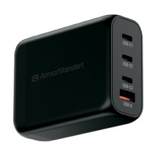 Зарядний пристрій Armorstandart ARP-131 Resolute Power USB-C 100W GaN Black (ARM70024)