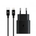 Зарядное устройство Armorstandart AR-TA800 25W USB-C + cable USB-C to Lightning black (ARM77721)
