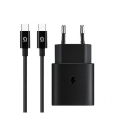 Зарядное устройство Armorstandart AR-TA800 25W USB-C + cable USB-C to USB-C black (ARM77720)