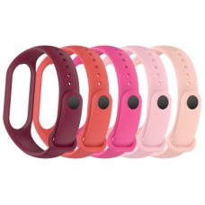 Ремінець до фітнес браслета Armorstandart комплект 5шт Xiaomi Mi Band 7/6/5 New Style Pink Punch (ARM75066)