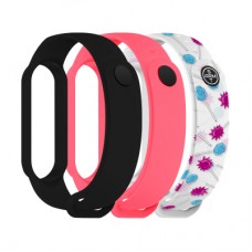 Ремешок для фитнес браслета Armorstandart комплект 3шт Xiaomi Mi Band 7/6/5 RM Candy (ARM77049)