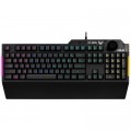 Клавиатура ASUS TUF Gaming K1 USB UA Black (90MP01X0-BKMA00)