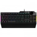 Клавіатура ASUS TUF Gaming K1 USB UA Black (90MP01X0-BKMA00)