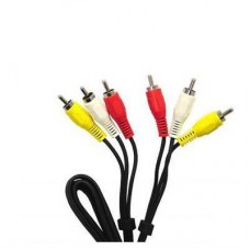 Кабель мультимедійний 3RCA to 3RCA 1.8m Atcom (10711)