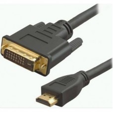 Кабель мультимедийный HDMI to DVI 24+1 1.8m Atcom (3808)