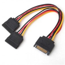 Кабель живлення SATA power 2x 0.2m Atcom (14366)