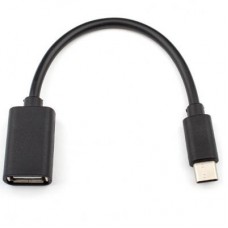 Дата кабель OTG USB 2.0 AF to Type-C 0.1m Atcom (14716)