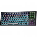 Клавиатура Aula F3032 Keycaps Plus 21 Dark Yellow Keys KRGD Red USB UA Black (6948391204673)