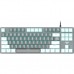 Клавиатура Aula F3287 Keycap KRGD Blue USB UA White/Grey (6948391240688)