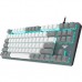 Клавиатура Aula F3287 Keycap KRGD Blue USB UA White/Grey (6948391240688)