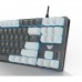 Клавиатура Aula F3287 Keycap KRGD Blue USB UA White/Grey (6948391240688)