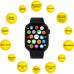 Смарт-годинник AURA X1 Pro 44mm Black (SWAX144B)