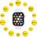 Смарт-часы AURA X2 Pro 44mm White (SWAX244W)