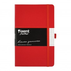 Канцелярская книга Axent Partner, 125*195, 96sheets, square, red (8201-03-А)
