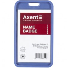 Бейдж Axent чехол SoftTouch матовый, 54х85мм, дымчато синий (4550V-02-A)