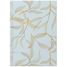 Канцелярська книга Axent Waves А4, 96 аркушів, клітинка, блакитна (8422-560-A)