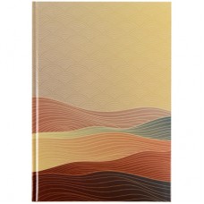 Канцелярська книга Axent Waves А4, 96 аркушів, клітинка, бронзова (8422-563-A)