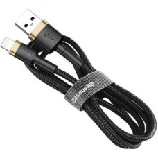 Дата кабель USB 2.0 AM to Lightning 3.0m 2.0A gold-black Baseus (CALKLF-RV1)