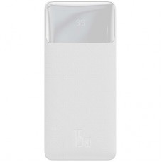 Батарея універсальна Baseus Bipow 20000mAh, 15W, USB-C/3A, 2*USB-A/3A(max.), white (PPDML-J02)