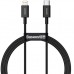 Дата кабель USB-C to Lightning 0.5m 3.0A PD Superior Series Black Baseus (CATLYS-C01)