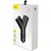 Зарядний пристрій Baseus Y type dual USB-A Black (CCALL-YX01)