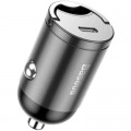 Зарядное устройство Baseus Tiny Star Mini PPS Car Charge USB-A Gray (VCHX-B0G)