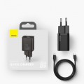 Зарядний пристрій Baseus Super Si 1C 20W With Cable Type-C/iP Black (TZCCSUP-B01)