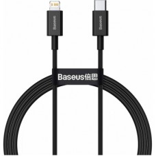 Дата кабель USB-C to Lightning 1.0m 20W Superior Series Black Baseus (CATLYS-A01)