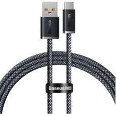 Дата кабель USB 2.0 AM to USB-C 1.0m 5A Gray Baseus (CALD000616)
