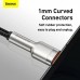 Дата кабель USB 2.0 AM to USB-C 1.0m Cafule Metal 66W black Baseus (CAKF000101)