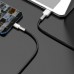 Дата кабель USB 2.0 AM to USB-C 1.0m Cafule Metal 66W black Baseus (CAKF000101)