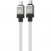 Дата кабель USB-C to Lightning 2.0m CoolPlay Fast Charging 20W white Baseus (CAKW000102)