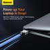 Дата кабель USB-C to USB-C 1.0m CoolPlay Fast Charging 100W blue Baseus (CAKW000203)