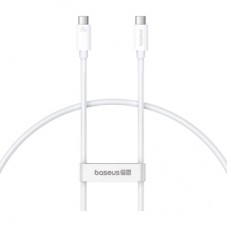 Дата кабель USB-C to USB-C 1.8m Superior USB4 Fast Charging 240W moon white Baseus (P10365200211-05)