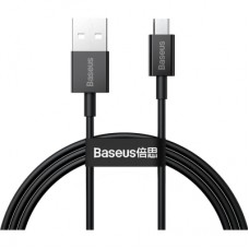 Дата кабель USB 2.0 AM to Micro 5P 2.0m Superior Fast Charging 2A black Baseus (CAMYS-A01)