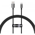 Дата кабель USB 2.0 AM to USB-C 1.0m Superior Fast Charging 100W cluster black Baseus (P10320102114-00)