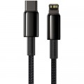 Дата кабель USB-C to Lightning 2.0m Tungsten Gold Fast Charging, PD 20W black Baseus (CATLWJ-A01)