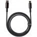 Дата кабель USB-C to Lightning 2.0m Tungsten Gold Fast Charging, PD 20W black Baseus (CATLWJ-A01)