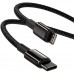 Дата кабель USB-C to Lightning 2.0m Tungsten Gold Fast Charging, PD 20W black Baseus (CATLWJ-A01)