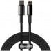 Дата кабель USB-C to Lightning 2.0m Tungsten Gold Fast Charging, PD 20W black Baseus (CATLWJ-A01)