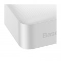 Батарея универсальная Baseus Bipow 20000mAh, Input(microUSB,Type-C), Output(2хUSB,Type-C), White (PPBD20K)