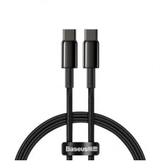 Дата кабель USB-C to USB-C 1.0m 100W black Baseus (CATWJ-01)