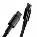 Дата кабель USB-C to USB-C 1.0m 100W black Baseus (CATWJ-01)