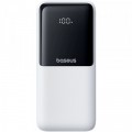 Батарея універсальна Baseus Lipow 20000mAh 22,5W PD, QC/3.0, White (P10079102213-00)