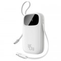 Батарея универсальная Baseus 10000mAh EnerFill FC31 Qpow 3 45W PD/3.0 QC/4.0 White (E0028C01)