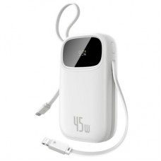 Батарея универсальная Baseus 10000mAh EnerFill FC31 Qpow 3 45W PD/3.0 QC/4.0 White (E0028C01)